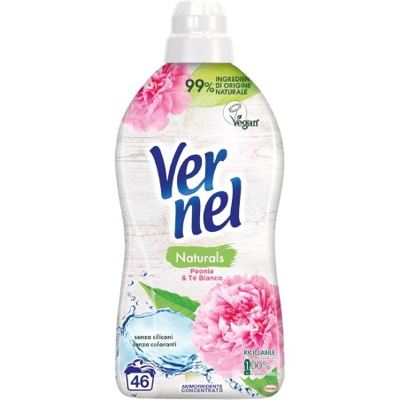 8015100576975 Vernel Ammorbidente Concentrato Poenia & Tè Bianco 46 Misurini 1150ml