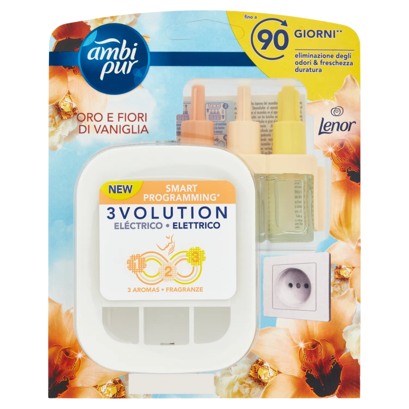 Ambipur 3Volution Starter Kit Oro & Vaniglia 1pz