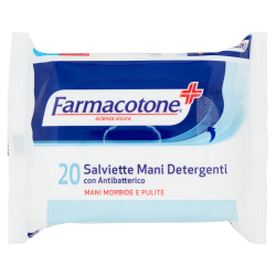 Farmacotone Salviettine Mani Con Antibatterico 20pz