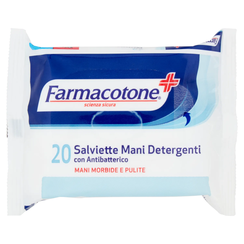 Farmacotone Salviettine Mani Con Antibatterico 20pz