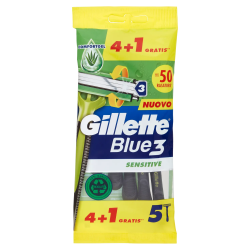 Gillette Blue 3 Sensitive Usa&Getta 4+1pz