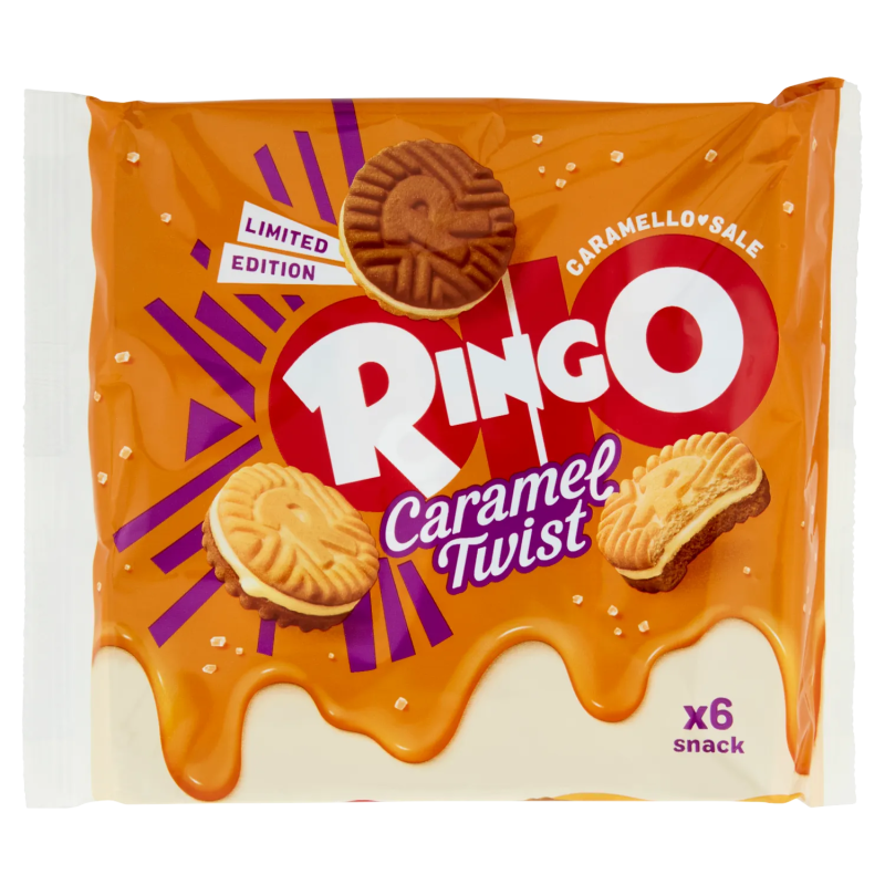 Ringo Caramel Twist 165gr