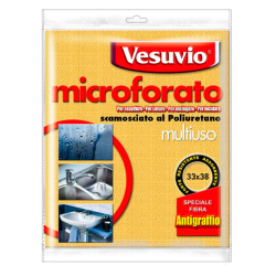 8033462614173 Vesuvio Panno Microforato Scamosciato Al Poliuretano 33x38cm 1pz