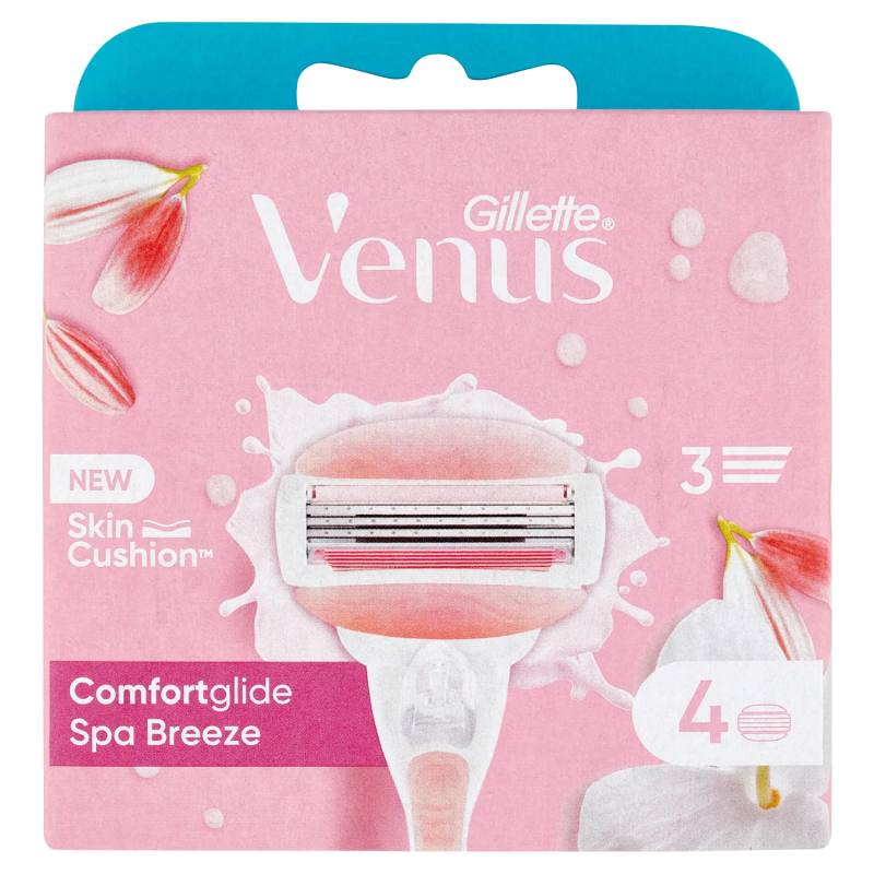 Gillette Venus Comfortglide Spa Breeze Ricambio 4pz