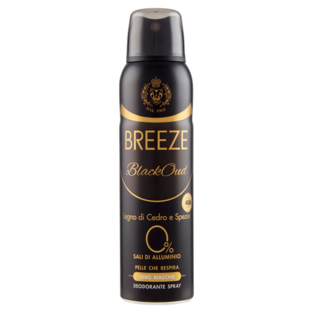 8003510035830 Breeze Deo Spray Black Oud 150ml