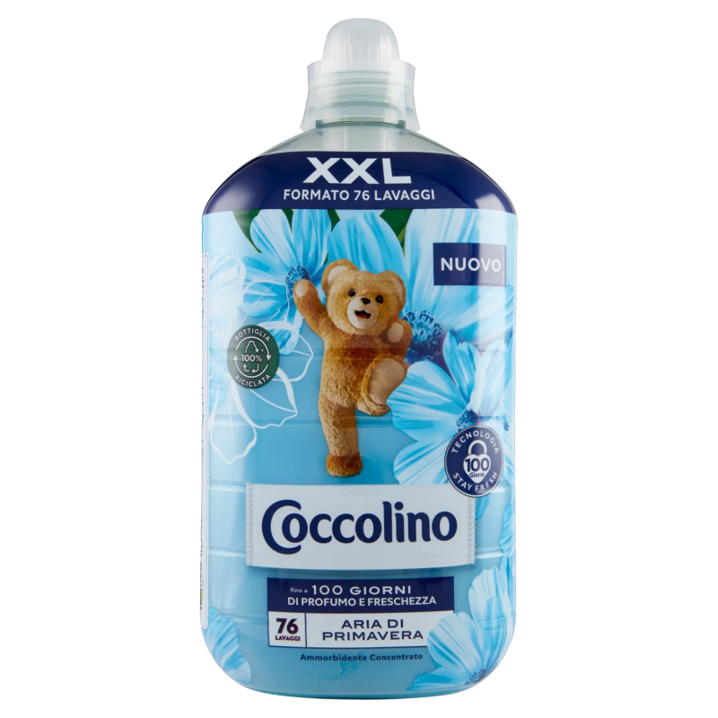 Coccolino Ammorbidente Concetrato Aria di Primavera 76 Misurini 1750ml