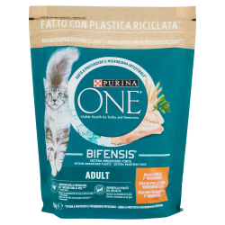 8445290071842 Purina One Cat Crocchette Adult Pollo e Cereali 800gr