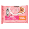 Purina One Cat Single Serve Junior Pollo 4x85gr