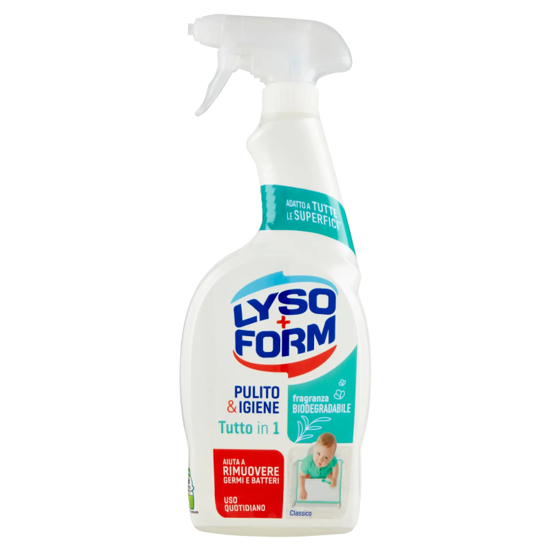 Lysoform Pulito & Igiene Tutto in 1 Classico Spray 750ml