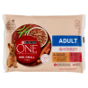 Purina One Dog Mini/Small Adult Pollo/Manzo 4x85gr