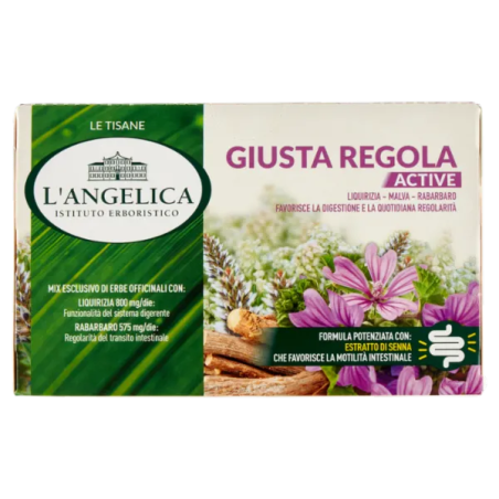 8017331094921 L'angelica Tisana Giusta Regola Active 18 Filtri