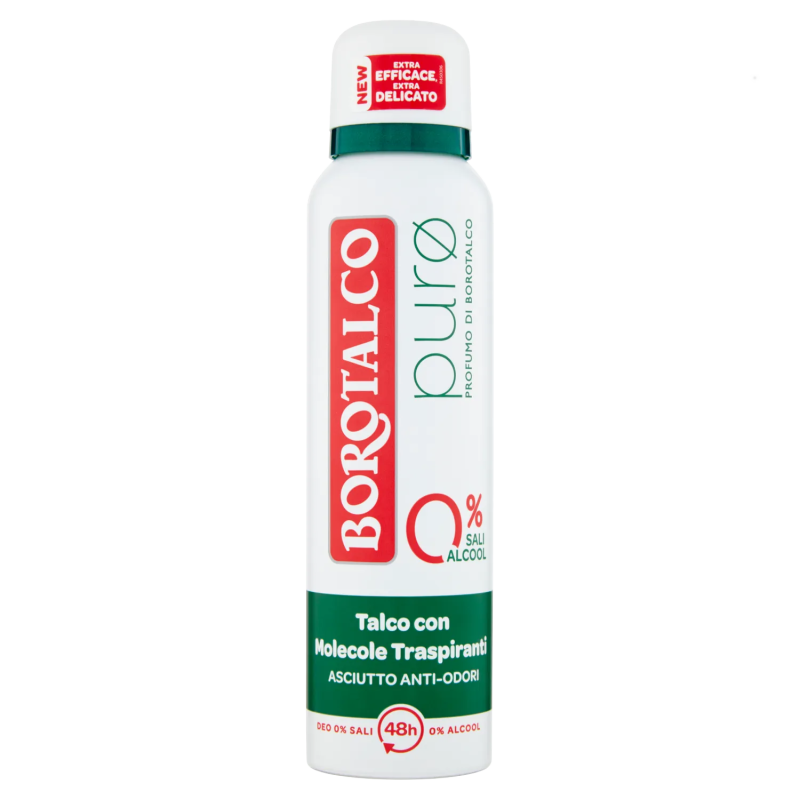 Borotalco Deo Spray Puro Zero Sali 150ml