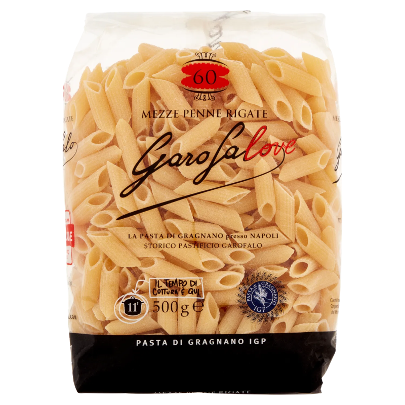 Garofalo 060 Mezze Penne Rigate 500gr