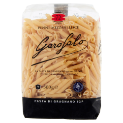 8000139000720 Garofalo 072 Penne Mezzani Lisce 500gr