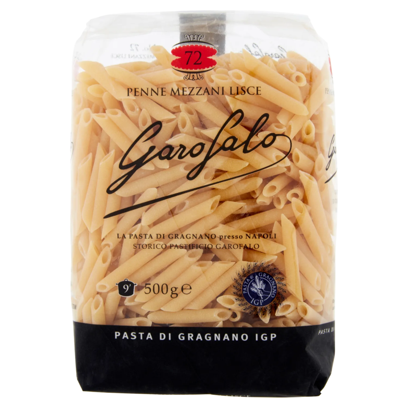 Garofalo 072 Penne Mezzani Lisce 500gr