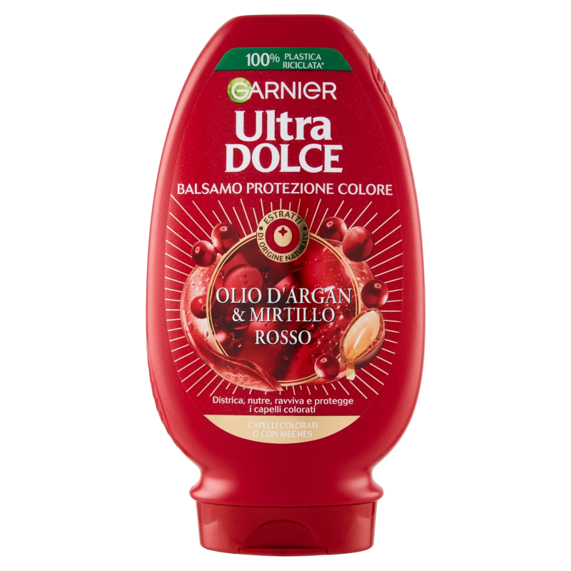 Ultra Dolce Balsamo Olio D'Argan e Mirtillo Rosso New 200ml