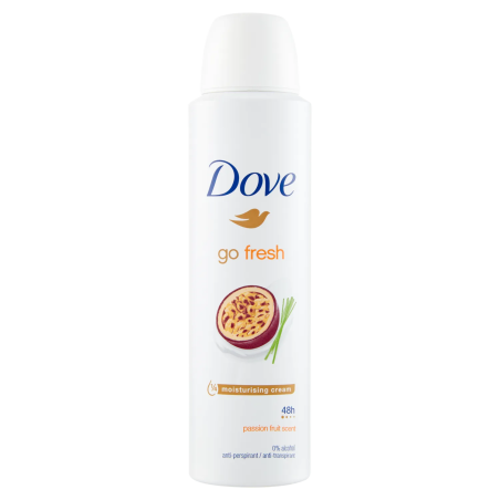 8720181202445 Dove Deo Spray Go Fresh Passion Fruit 150ml