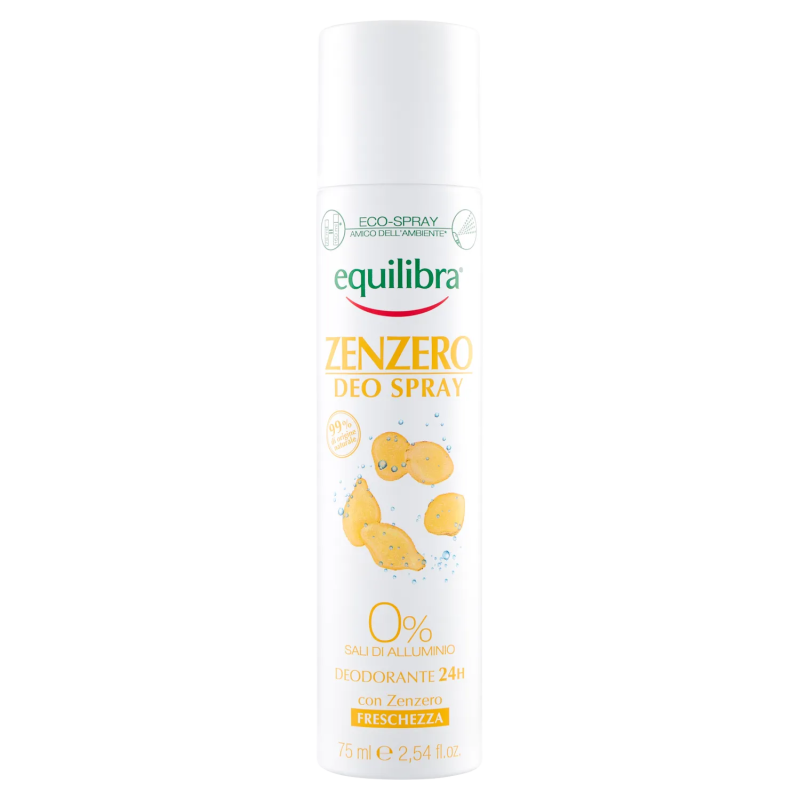 Equilibra Deo Spray Zenzero 75ml