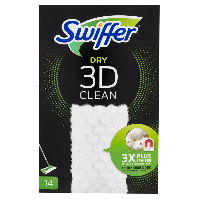 Swiffer 3D Panni Catturapolvere 14pz