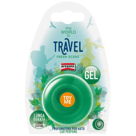 8034136653344 Arexonx Deo Car My World Is Travel 9Gr