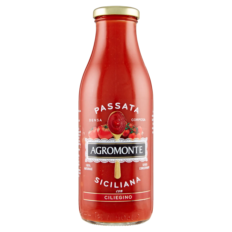 Agromonte Passata Siciliana Con Ciliegino 520gr