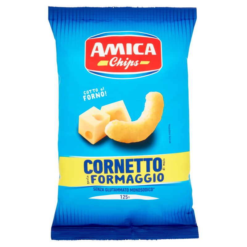 8008714006334 Amica Chips Cornetto Formaggio 125gr