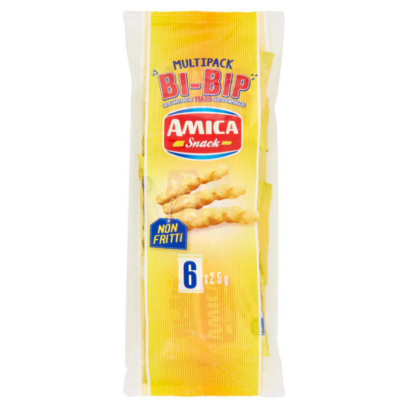 Amica Chips Bi-Bip Multipack 6x25gr