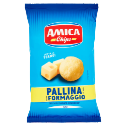 Amica Chips Pallina Formaggio 125gr