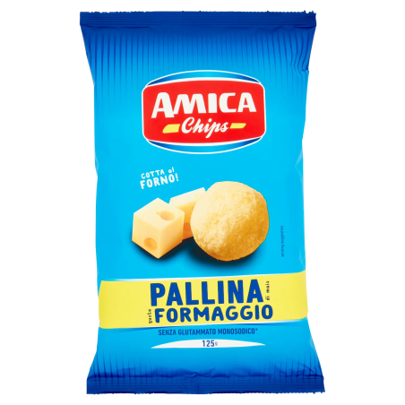 8008714006341 Amica Chips Pallina Formaggio 125gr