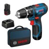 Bosch-B Trapano 12V Mod. GSB 12v-15 Con 2 Batterie 2Ah