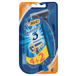 Bic Rasoio Comfort 3 Pivot 4+2pz