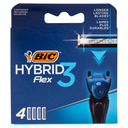 Bic Ricambio Rasoio Hybrid Flex 3 - 4pz