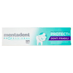 Mentadent Dentifricio Protect+ Fragili 75ml