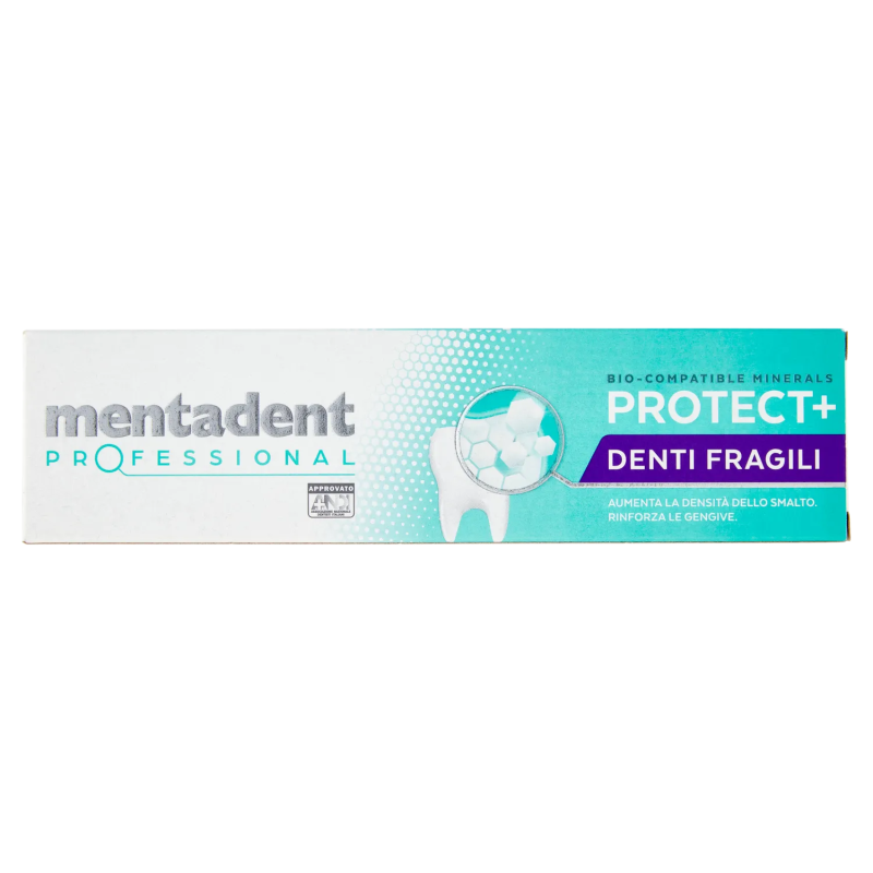 8720181297052 Mentadent Dentifricio Protect+ Fragili 75ml