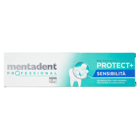 8720181297045 Mentadent Dentifricio Protect+ Sensibilità 75ml