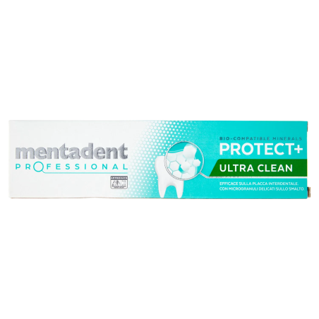 8720181297083 Mentadent Dentifricio Protect+ Ultra Clean 75ml