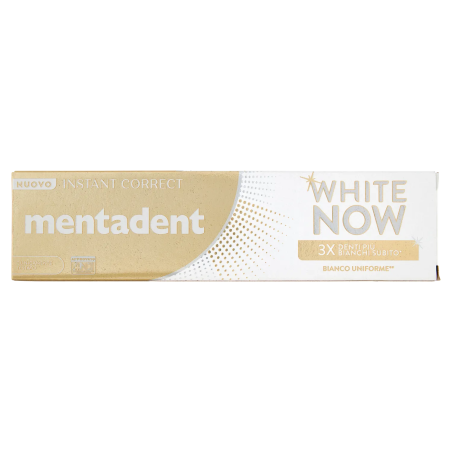 8720181311178 Mentadent Dentifricio White Now Instant Correct 75ml