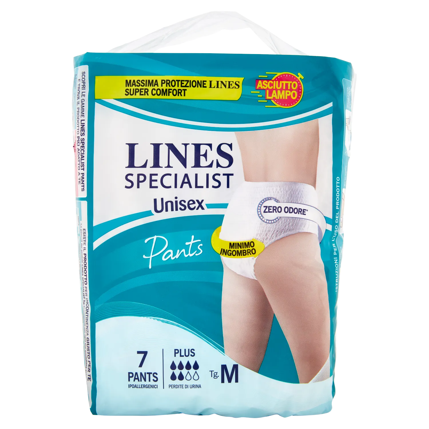 Lines Specialist Unisex Pants Plus Misura Media 7pz