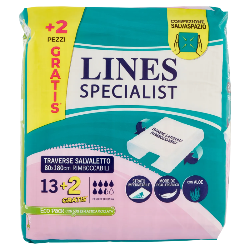 Lines Specialist Traverse Rimboccabili 80x180cm 13+2pz