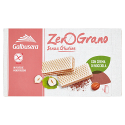 Galbusera Zerograno Wafer Nocciola 4x45gr