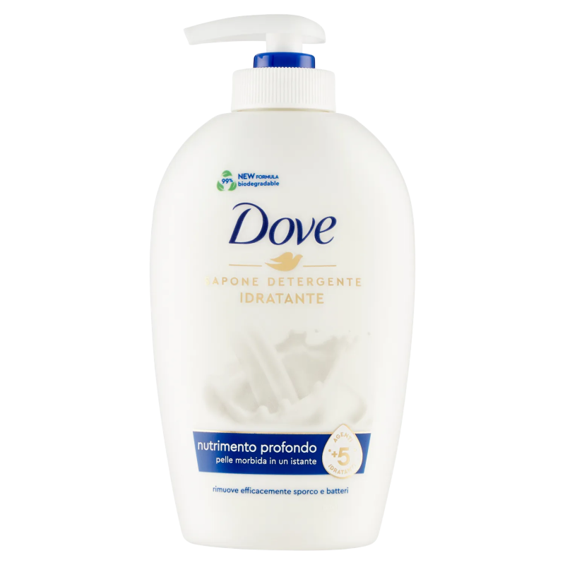 8720181191558 Dove Sapone Liquido Idratante Con Erogatore New 250ml