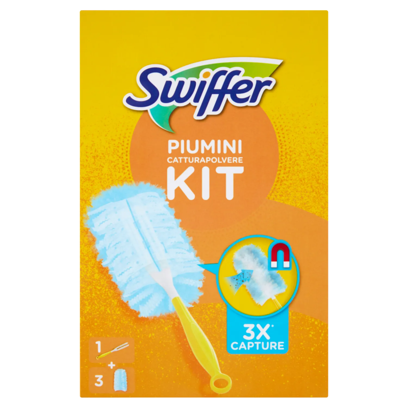 5410076702923 Swiffer Duster Starter Kit + 3 Ricambi 1pz