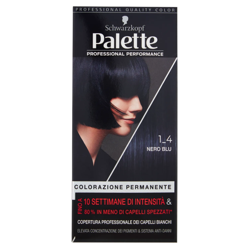 8015700161595 Testanera Palette 1-4 Nero Blu New 1pz