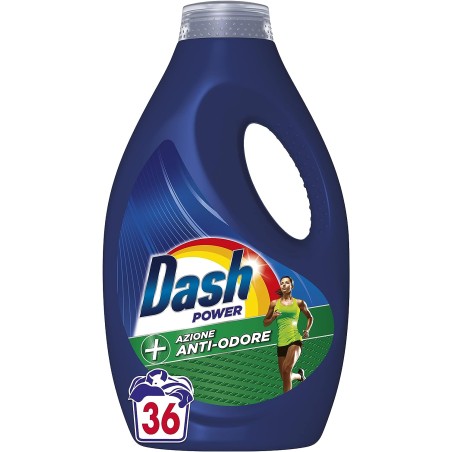 8006540932902 Dash Liquido Power Antiodore 36 Misurini 1800ml