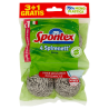 3384125001539 Spontex Spirinett' Inox 4pz