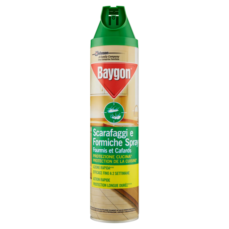 Baygon Cucina Scarafaggi e Formiche Spray 400ml