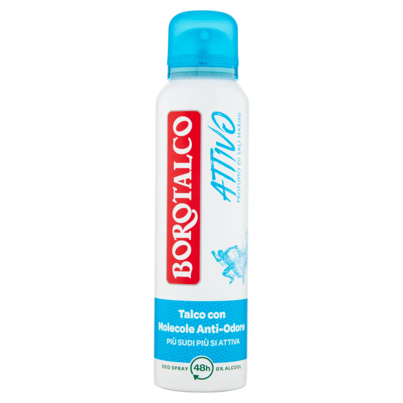 Borotalco Deo Spray Attivo Blu New 150ml