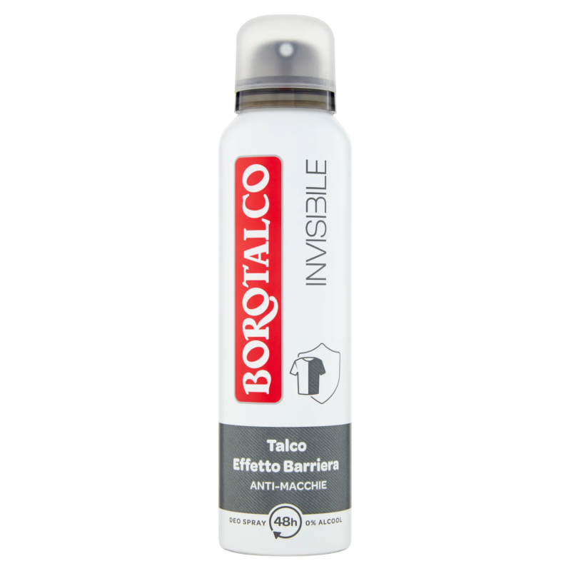 Borotalco Deo Spray Invisible Grigio 150ml