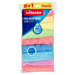 Vileda Panno Microfibre Colors 8pz