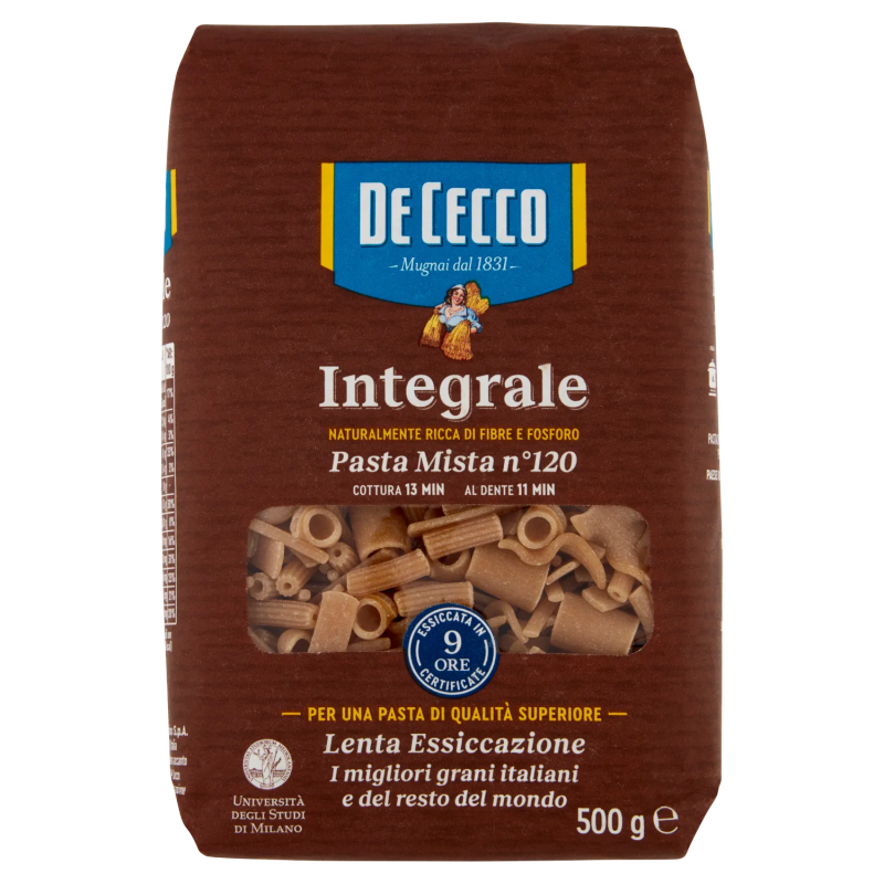 De Cecco Integrale n.120 Pasta Mista 500gr